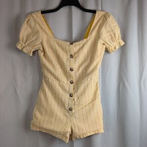 Harper Yellow Striped Jumpsuit